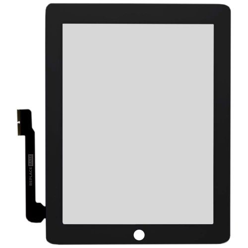 Apple iPad 3, iPad 4 érintőplexi fekete