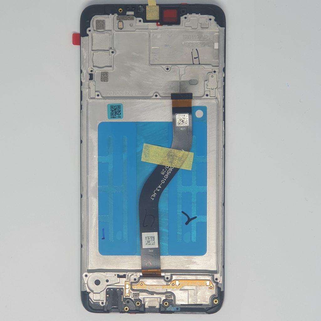 Samsung Galaxy A20s A207 kijelző lcd keret