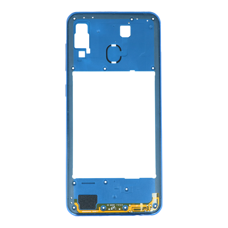 Samsung Galaxy A30 A305 középső keret kék