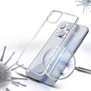 Iphone 11 antibakteriális TPU tok átlátszó