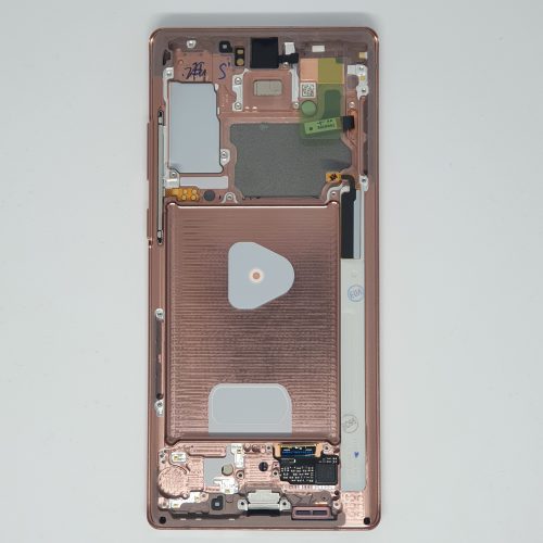 Samsung Galaxy Note 20 (N980/N981) kijelző lcd gyári bronz