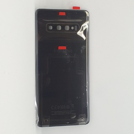Samsung Galaxy S10 Plus akkufedél Gyári Prism fekete