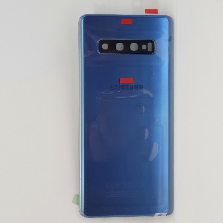 Samsung Galaxy S10 Plus akkufedél Gyári kék színben