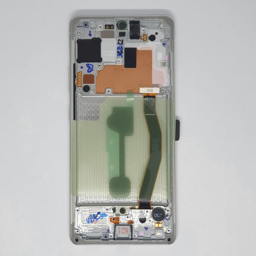 Samsung Galaxy S10 Lite kijelző lcd fehér gyári