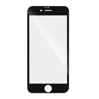 Iphone 7 / 8 kerámia bevonatú üvegfólia fekete