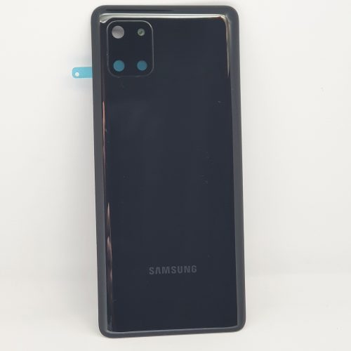 Samsung Galaxy Note 10 Lite (N770) akkufedél hátlap fekete