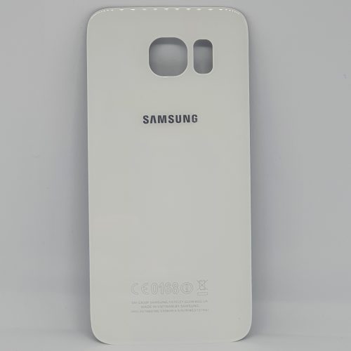 Samsung Galaxy S6 (G920) akkufedél hátlap fehér