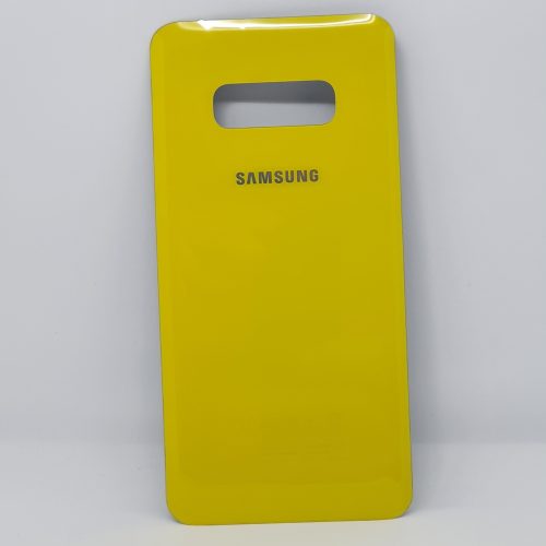 Samsung Galaxy S10E (G970) akkufedél hátlap sárga