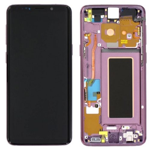 Samsung Galaxy S9 (G960) kijelző lcd gyári lila