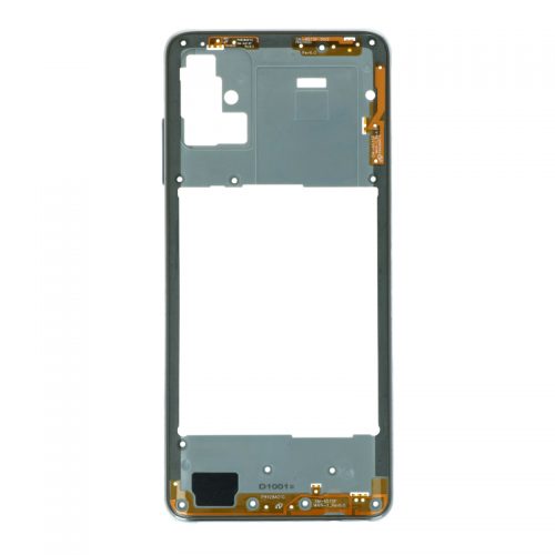 Samsung Galaxy A51 (A515) középső keret gyári ezüst színben