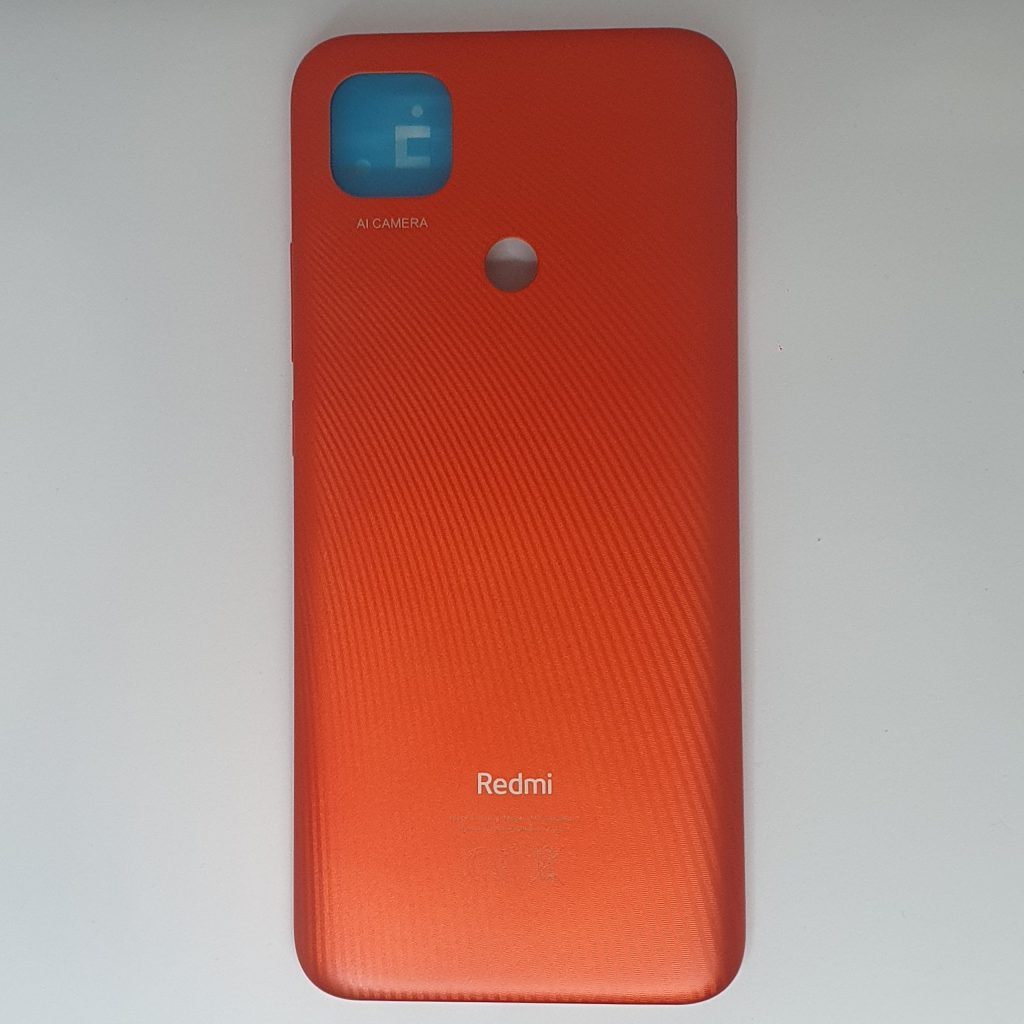 Xiaomi Redmi 9C akkufedél hátlap gyári narancs