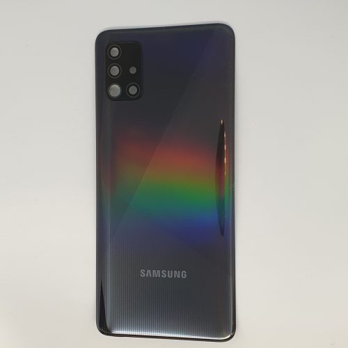 Samsung Galaxy A51 (A515) akkufedél hátlap gyári fekete