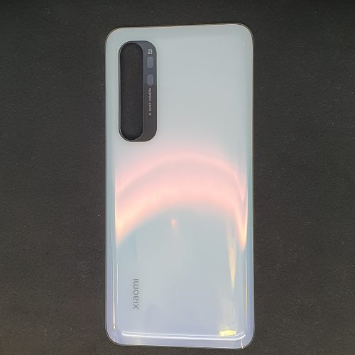Xiaomi MI Note 10 Lite akkufedél hátlap fehér