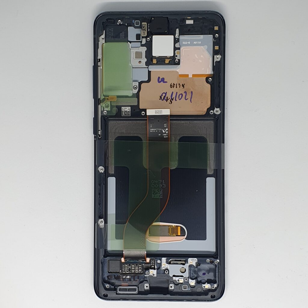 Samsung Galaxy S20 Plus kijelző lcd gyári fekete