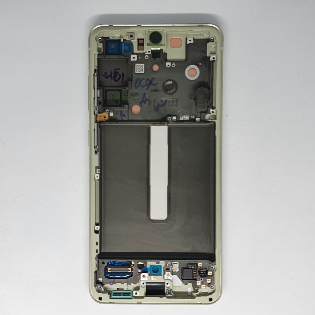 Samsung Galaxy S21 FE kijelző lcd gyári zöld