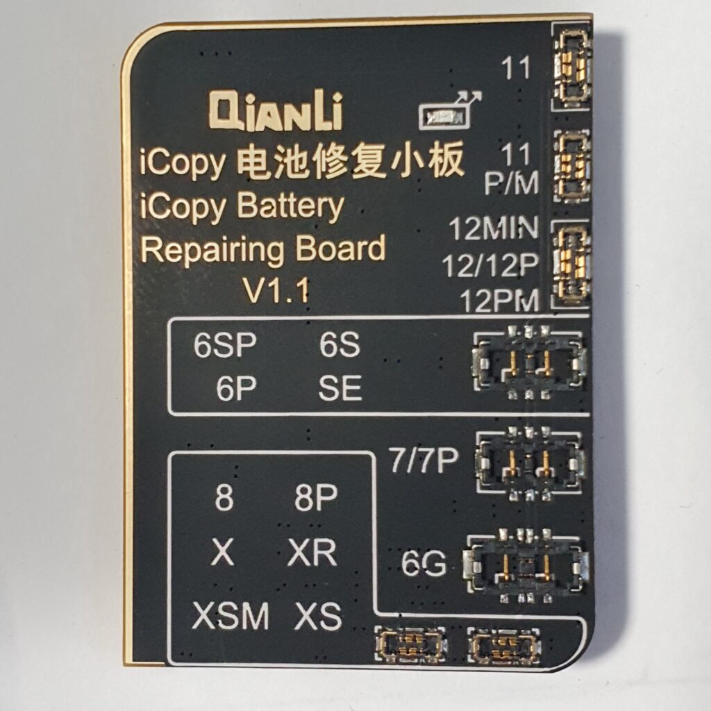 Icopy Plus akkumulátor programozó panel V1.1 iphone 6-12 telefonokhoz