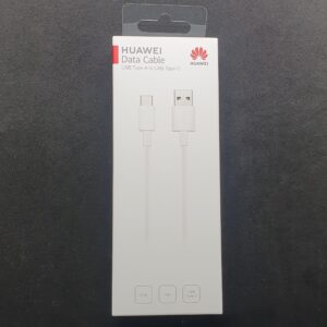 Huawei Adatkábel/Töltőkábel gyári USB-C AP51 fehér színben 1M