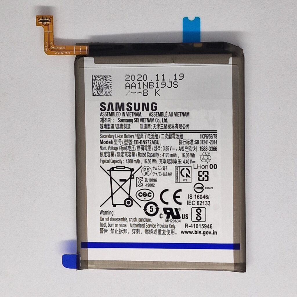 Samsung Galaxy Note 10 Plus (N975/N976) akkumulátor gyári EB-BN972ABU