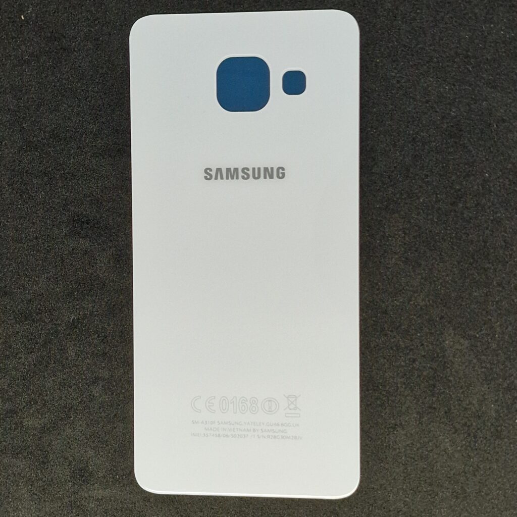Samsung Galaxy A3 2016 (A310) akkufedél hátlap fehér