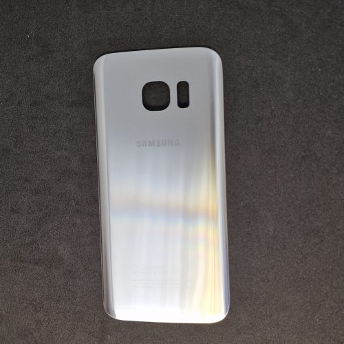 Samsung Galaxy S7 (G930) akkufedél hátlap ezüst