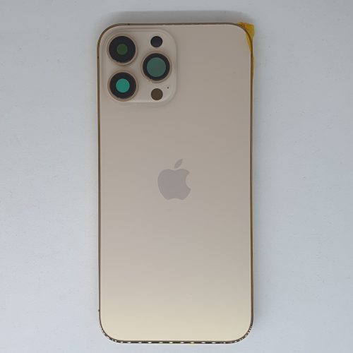 Iphone 13 Pro Max középső keret hátlappal gold