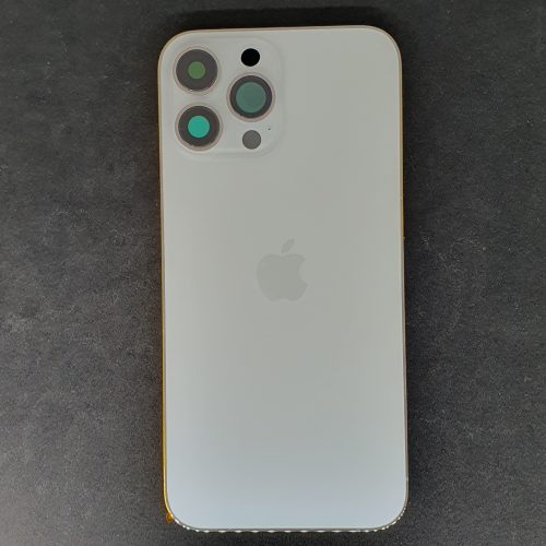 Iphone 13 Pro Max középső keret hátlappal fehér