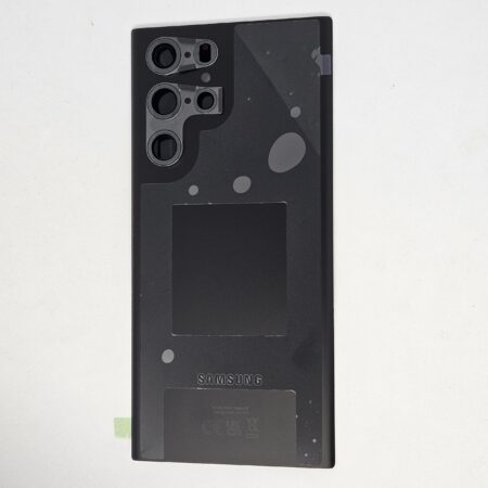Samsung Galaxy S22 Ultra 5G akkufedél hátlap Gyári (service pack) fekete
