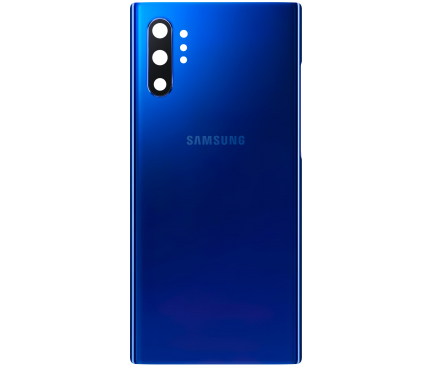Samsung Galaxy Note 10 Plus akkufedél hátlap gyári (service pack) kék