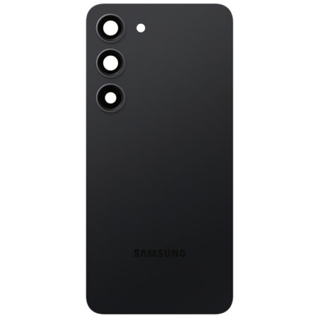 Samsung Galaxy S23 akkufedél hátlap gyári Phantom fekete
