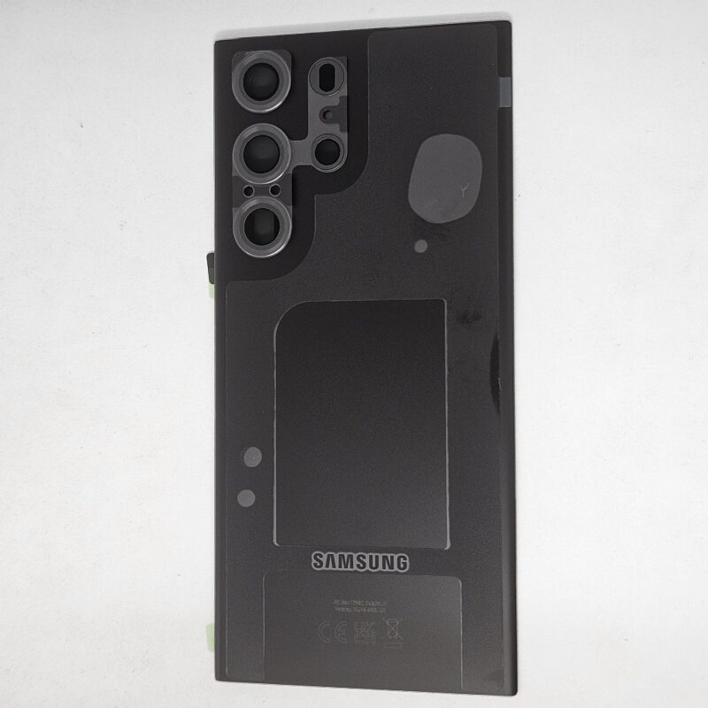 Samsung Galaxy S23 Ultra akkufedél hátlap OEM fekete