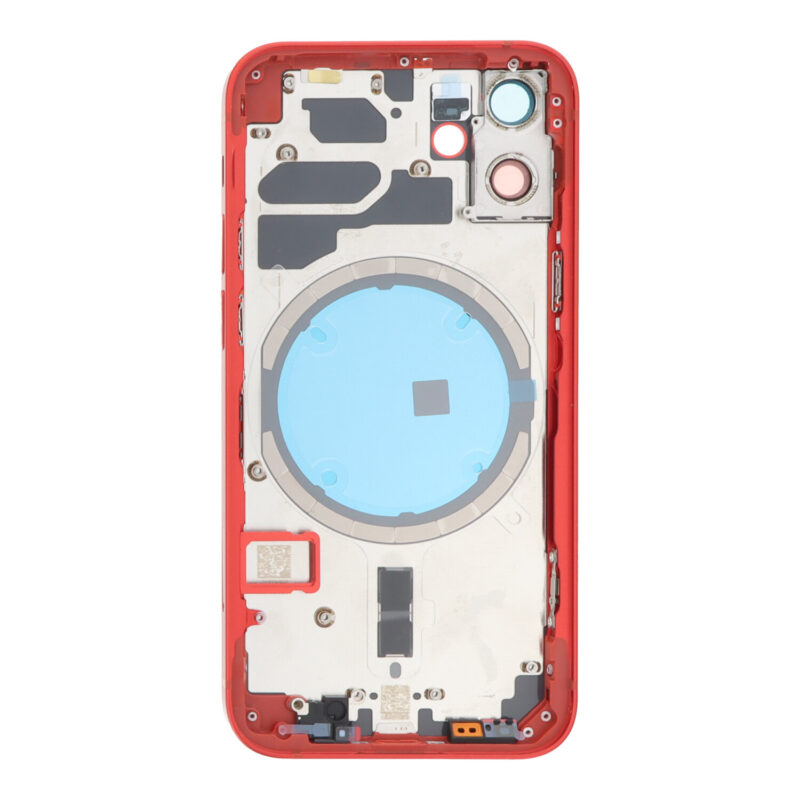 Iphone 12 Mini középső keret hátlappal red